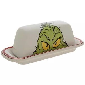 Grinch Butter Dish